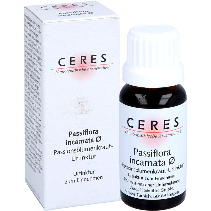 CERES Passiflora incarnata ø Urtinktur, 20 ml Lösung