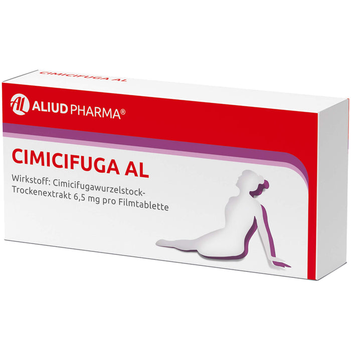 CIMICIFUGA AL Filmtabletten bei Wechseljahresbeschwerden, 30 St. Tabletten