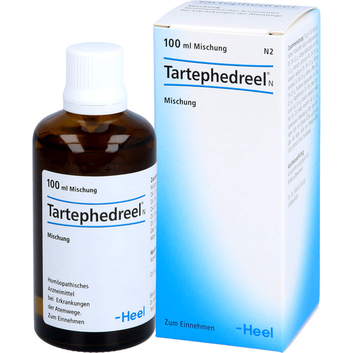 Tartephedreel N Tropfen bei Erkrankungen der Atemwege, 100 ml Lösung