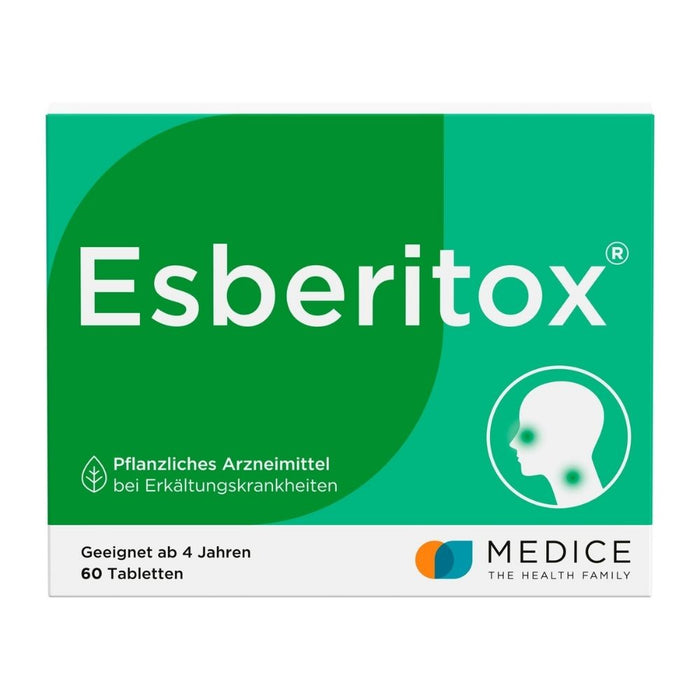 Esberitox Tabletten bei Erkältungskrankheiten, 60 St. Tabletten