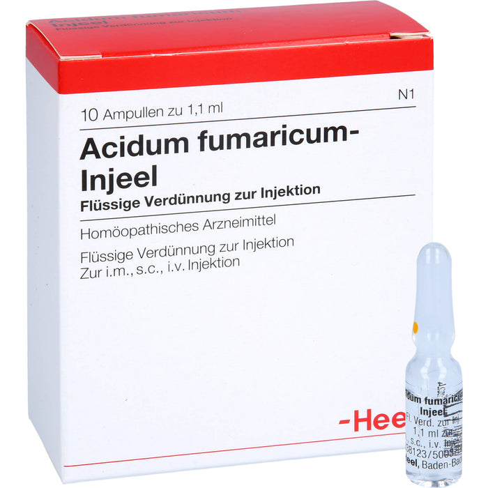 Acidum fumaricum Injeel Amp., 10 St AMP