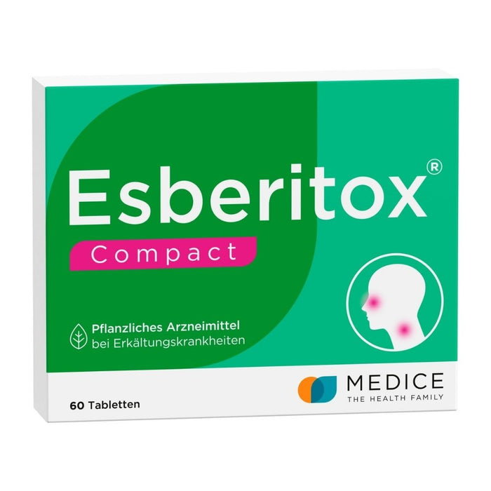 Esberitox Compact Tabletten bei Erkältungskrankheiten, 60 St. Tabletten