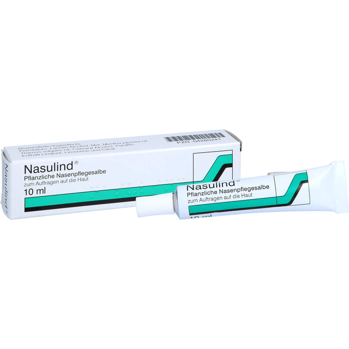 Nasulind Pflanzliche Nasenpflegesalbe, 10 ml Ointment