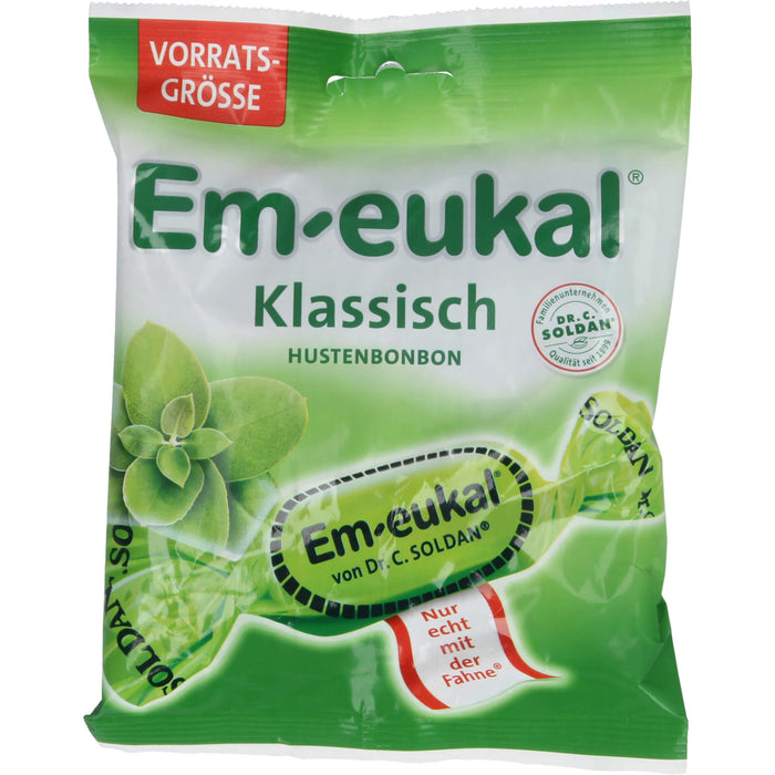 Em-eukal Klassisch Bonbons bei Husten und Heiserkeit, 150 g Candies