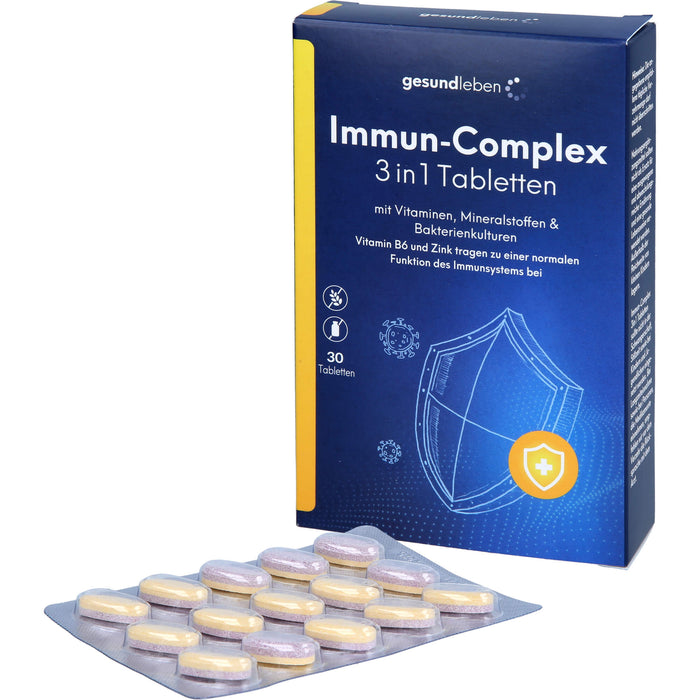 gesund leben Immun-Complex 3in1 Tabletten, 30 St TAB