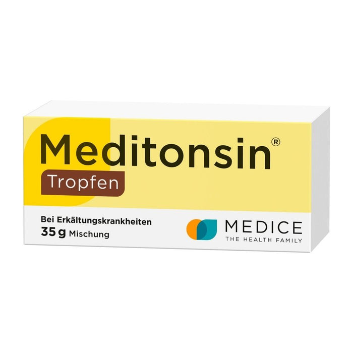 Meditonsin Tropfen bei Erkältungskrankheiten, 35 g Lösung