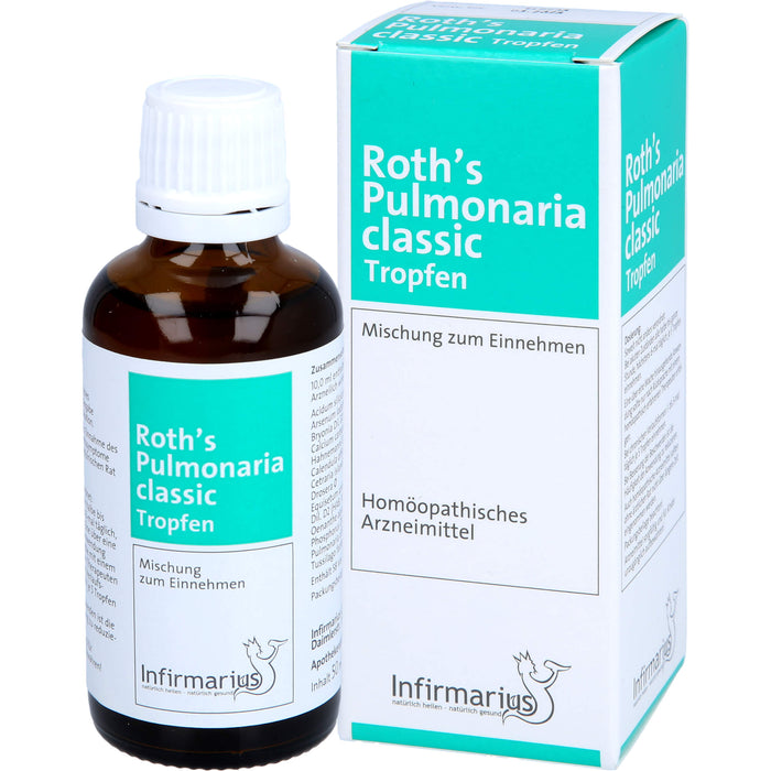 Roth's Pulmonaria classic Tropfen, 50 ml TRO