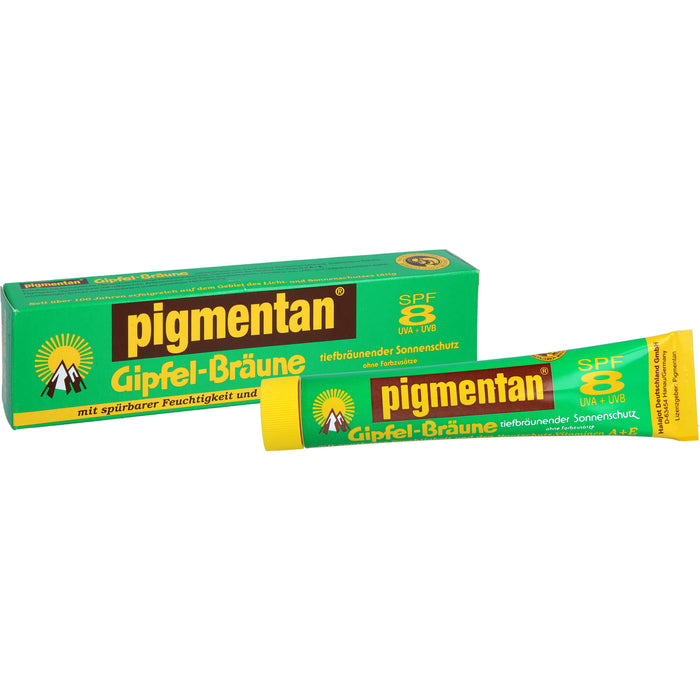 pigmentan Gipfel-Bräune SPF 8 Sonnenschutzcreme, 50 ml Cream