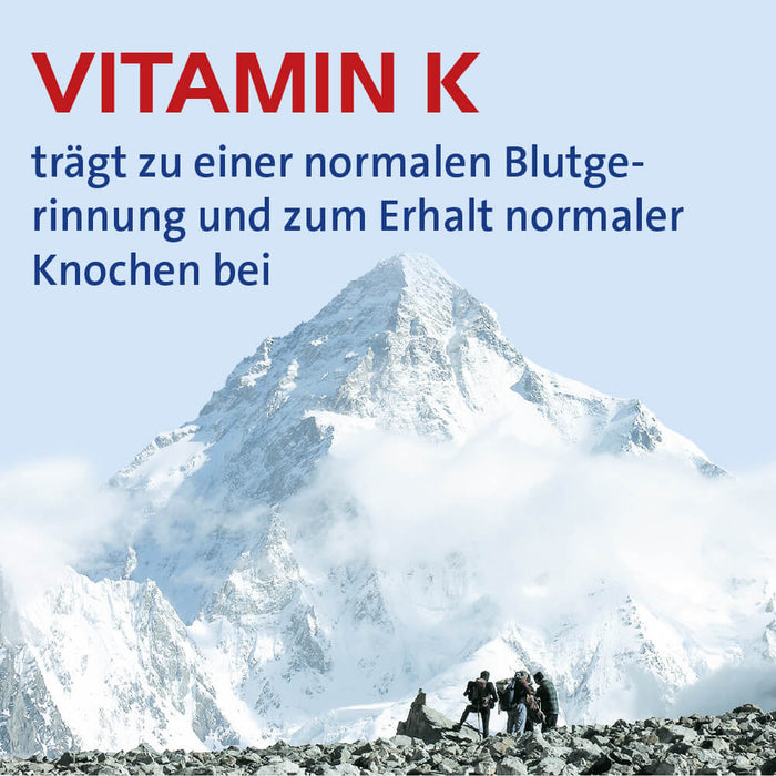 Vitamin K2 Hevert 100 µg für normale Knochen und Blutgerinnung, 60 St. Kapseln