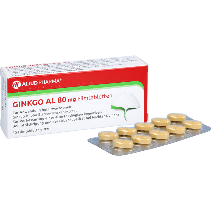 Ginkgo AL 80 mg Filmtabletten, 30 St FTA