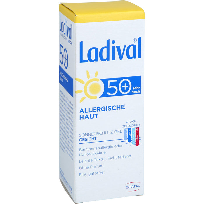 Ladival Allergische Haut LSF 50+ Sonnenschutz-Gel, 50 ml Gel