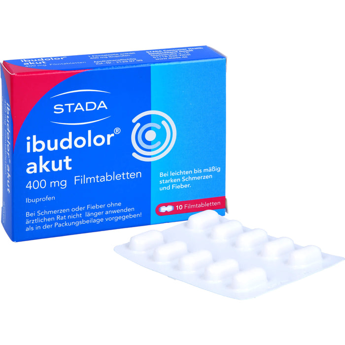 ibudolor akut 400 mg Filmtabletten, 10 pcs. Tablets