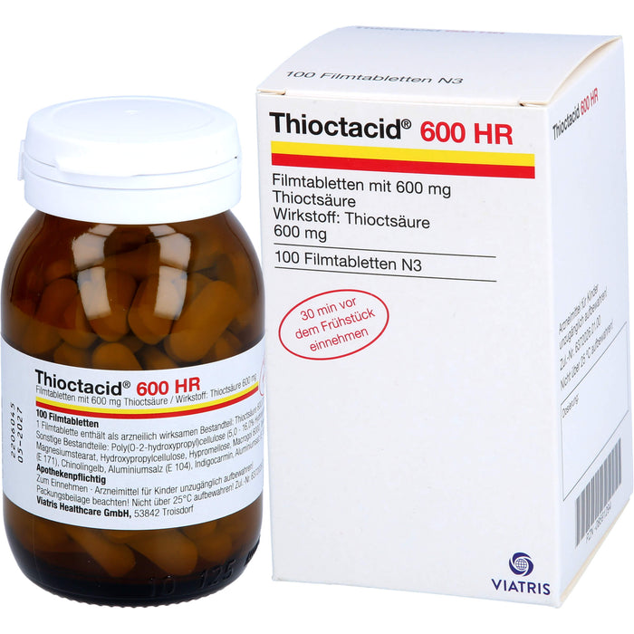 Thioctacid 600 HR Filmtabletten, 100 pc Tablettes