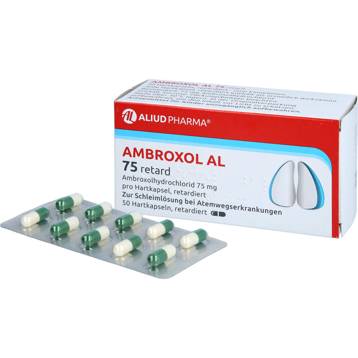 Ambroxol AL 75 retard Hartkapseln, 50 pc Capsules