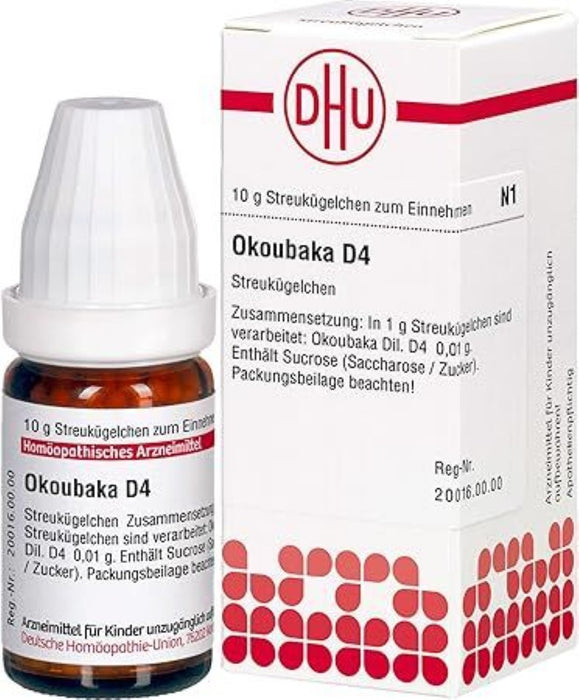 DHU Okoubaka D4 Streukügelchen, 10 g Globules