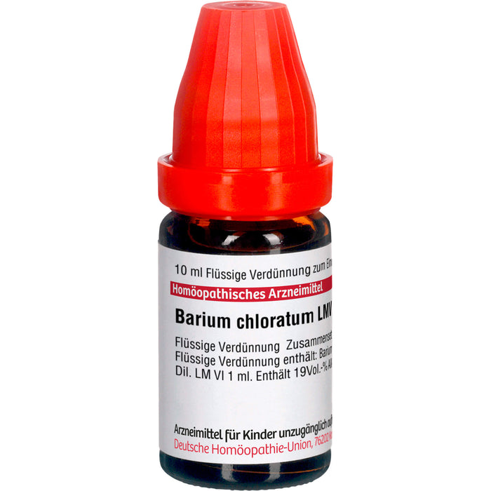 Barium chloratum LM VI Dilution Ind-Fert, 10 ml DIL