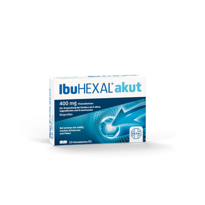 IbuHEXAL akut 400 mg, 10 pc Tablettes