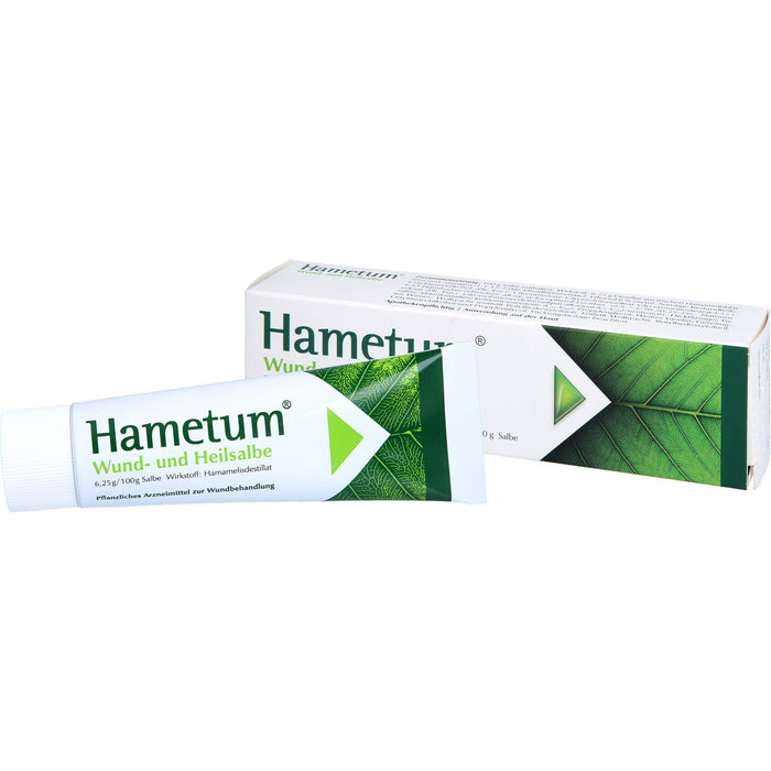 Hametum Wund- und Heilsalbe zur Wundbehandlung, 50 g Salbe