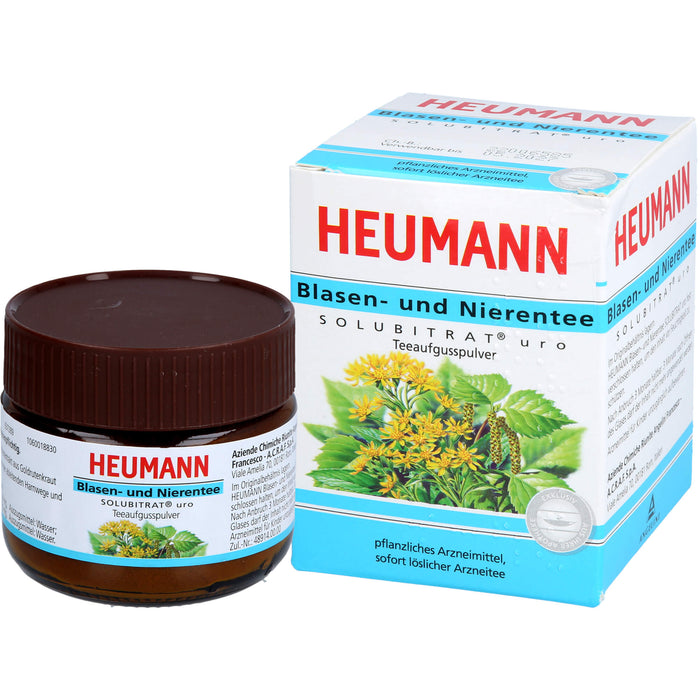 HEUMANN Blasen- und Nierentee Solubitrat uro Teeaufgusspulver, 30 g Tee