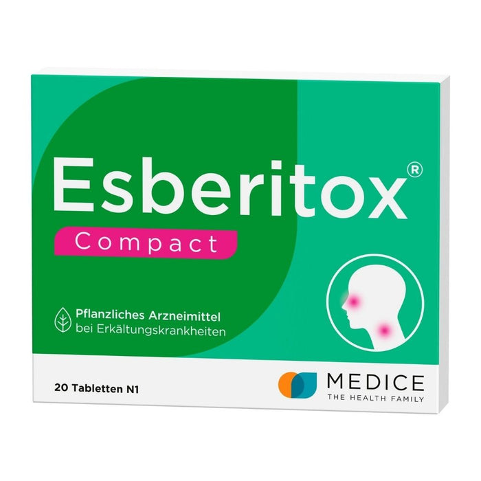 Esberitox Compact Tabletten bei Erkältungskrankheiten, 20 pcs. Tablets