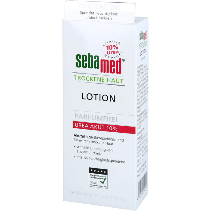 Sebamed Trockene Haut Parfumfrei Lotion Urea 10%, 200 ml