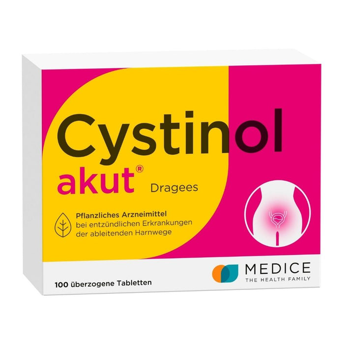 Cystinol akut Dragees bei Harnwegserkrankungen, 100 St. Tabletten