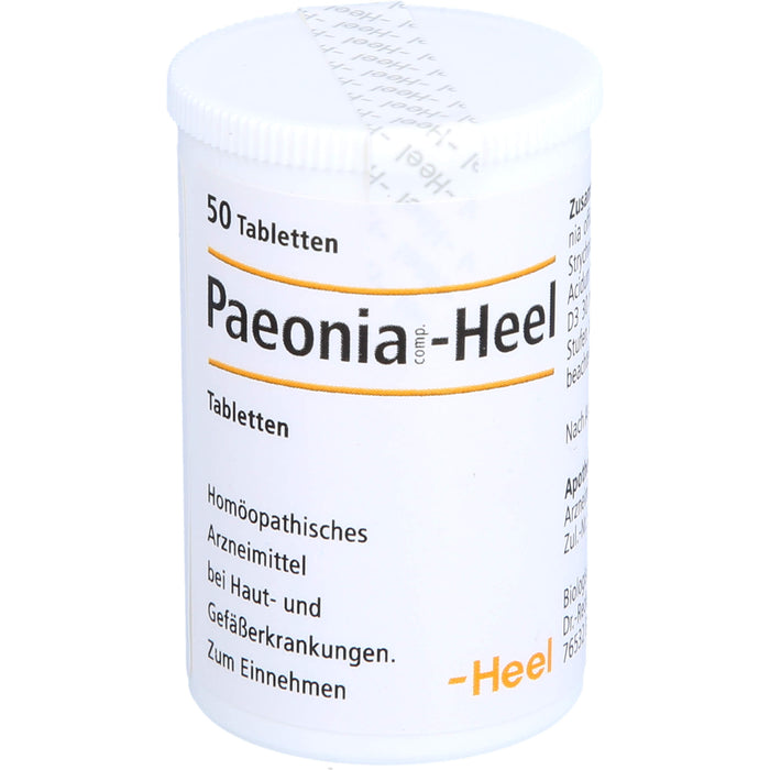 Paeonia Comp. Heel Tabletten, 50 St. Tabletten