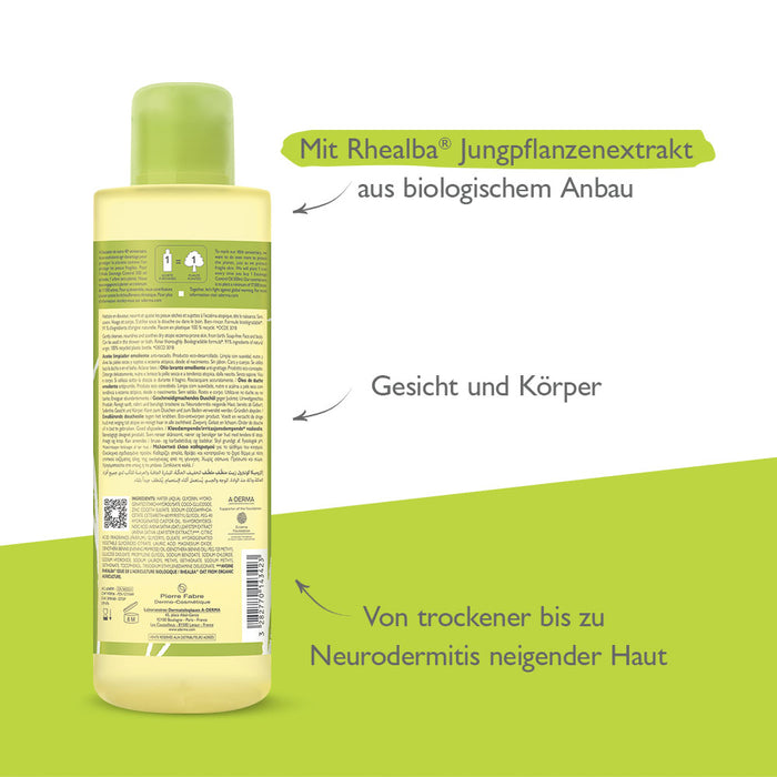 A-DERMA EXOMEGA CONTROL Duschöl, 500 ml Duschgel