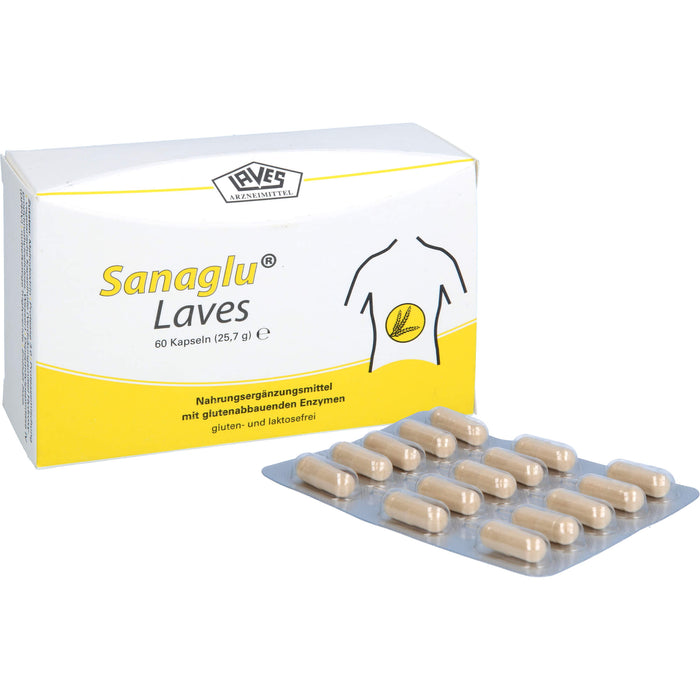 Sanaglu Laves Kapseln, 60 pcs. Capsules