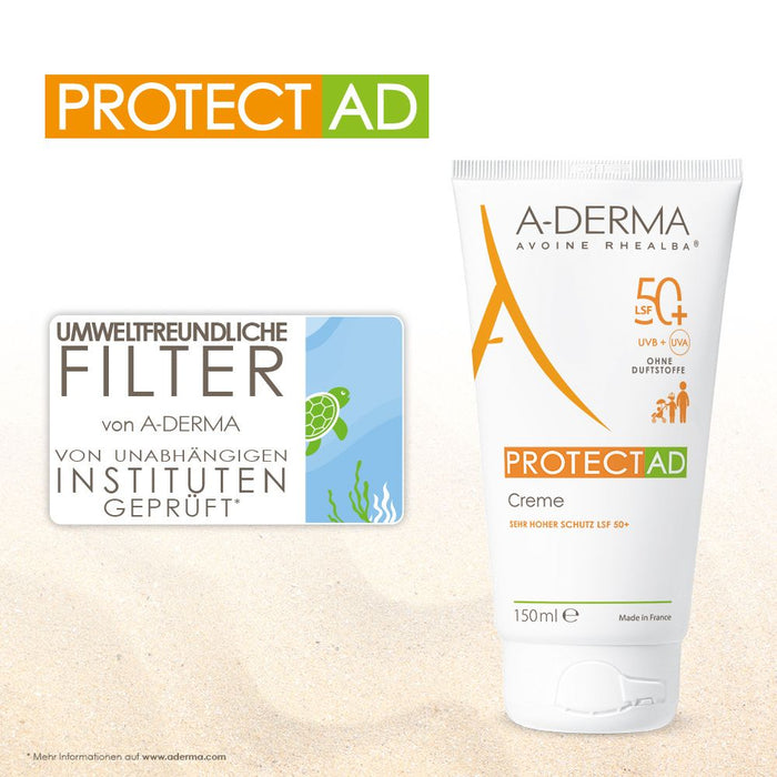 A-Derma Protect AD Creme LSF 50+, 150 ml Creme