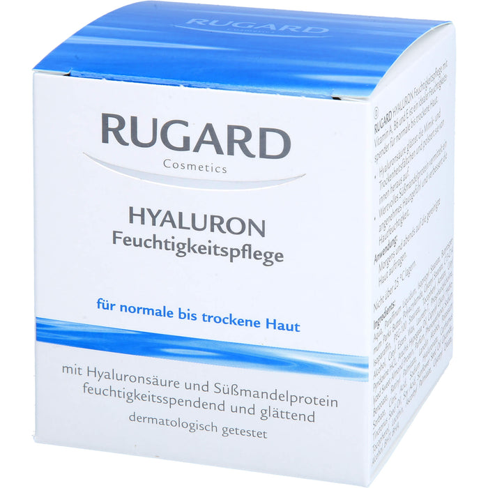 RUGARD Hyaluron Feuchtigkeitspflege für reife und trockene Haut, 100 ml Cream