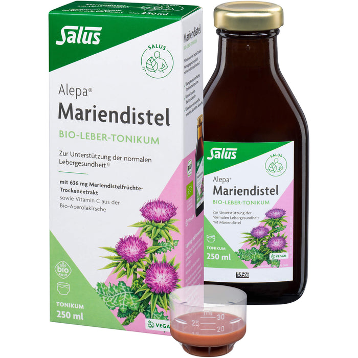 Salus Alepa Mariendistel Bio-Leber-Tonikum, 250 ml Lösung