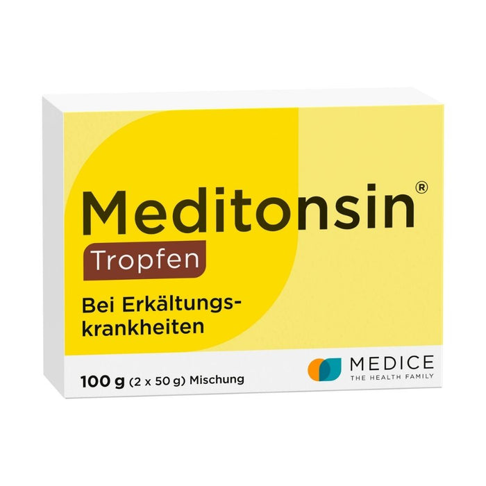 Meditonsin Tropfen bei Erkältungskrankheiten, 100 g Lösung