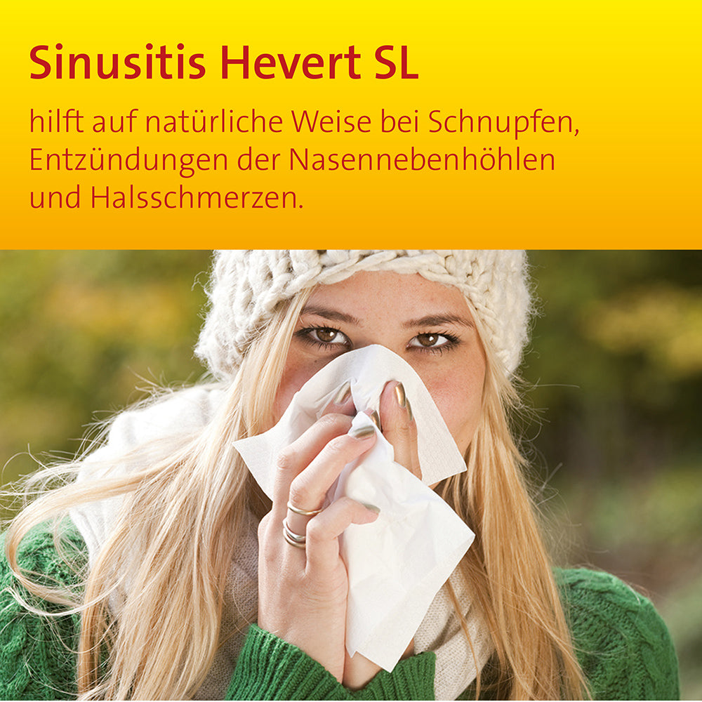 Sinusitis Hevert SL, 40 St. Tabletten