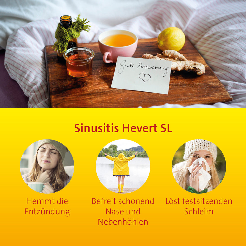 Sinusitis Hevert SL, 40 St. Tabletten Hevert-Testen