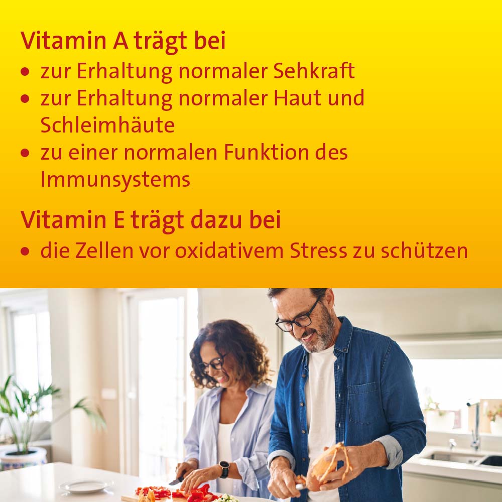 Vitamin A+E Hevert Vital, 60 St. Kapseln Hevert-Testen