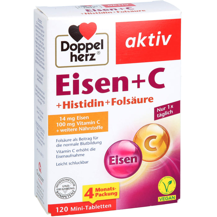 Doppelherz Eisen + C, 120 St TAB