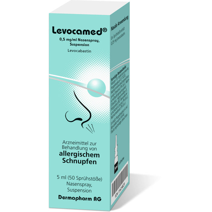 Levocamed 0,5 mg/ml Nasenspray, Suspension, 5 ml NAS