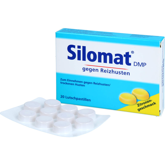 Silomat DMP Lutschpastillen Zitronen-Geschmack, 20 St. Tabletten