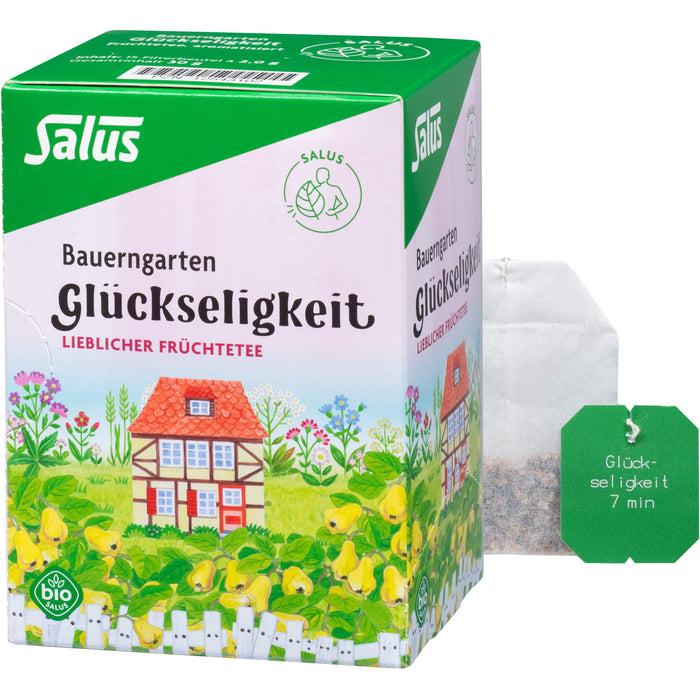 Bauerngarten-Tee Glückseligkeit Früchtetee Salus, 15 St FBE