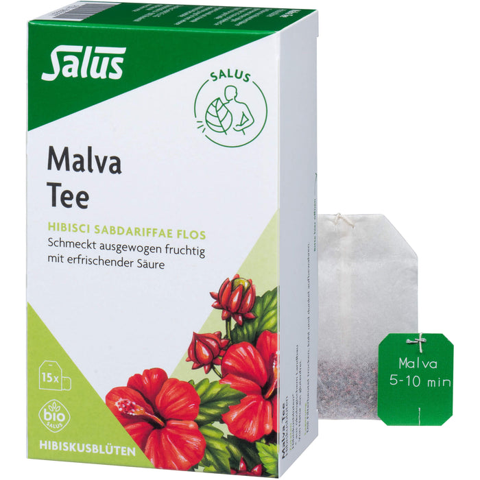 Salus Malva Tee Hibiskusblütentee, 15 pcs. Filter bag