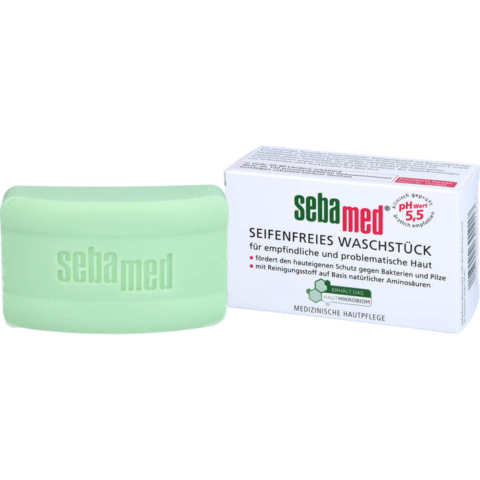 sebamed Seifenfreies Waschstück, 100 g Körperpflege