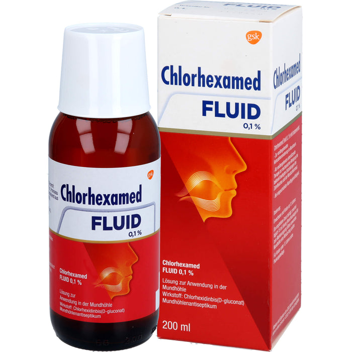 Chlorhexamed fluid 0,1 % Lösung, 200 ml Solution