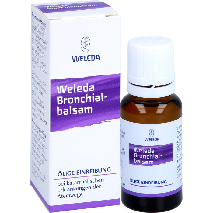 Weleda Bronchialbalsam, 20 ml Liniment