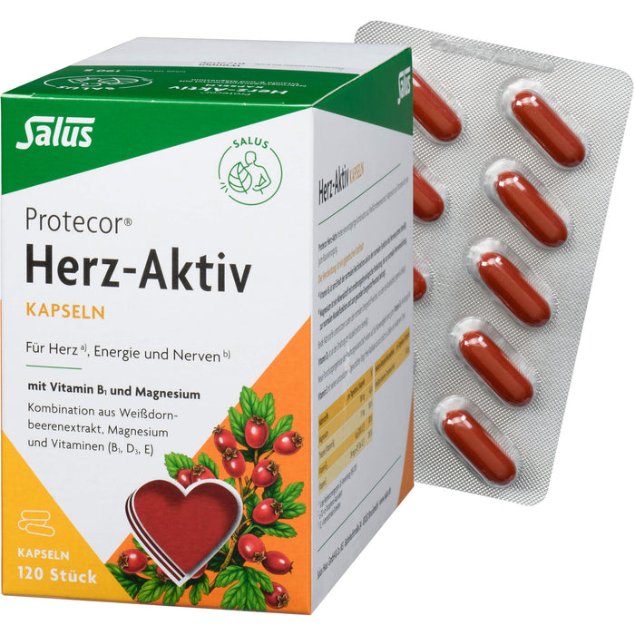 Salus Protecor Herz-Aktiv Kapseln, 120 pc Capsules