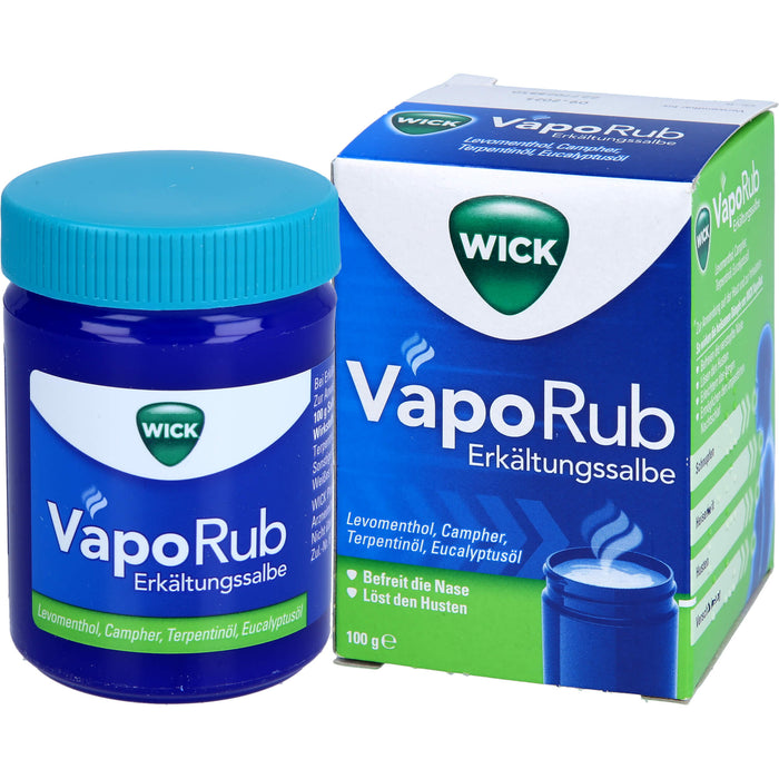 WICK VapoRub Erkältungssalbe, 100 g Ointment