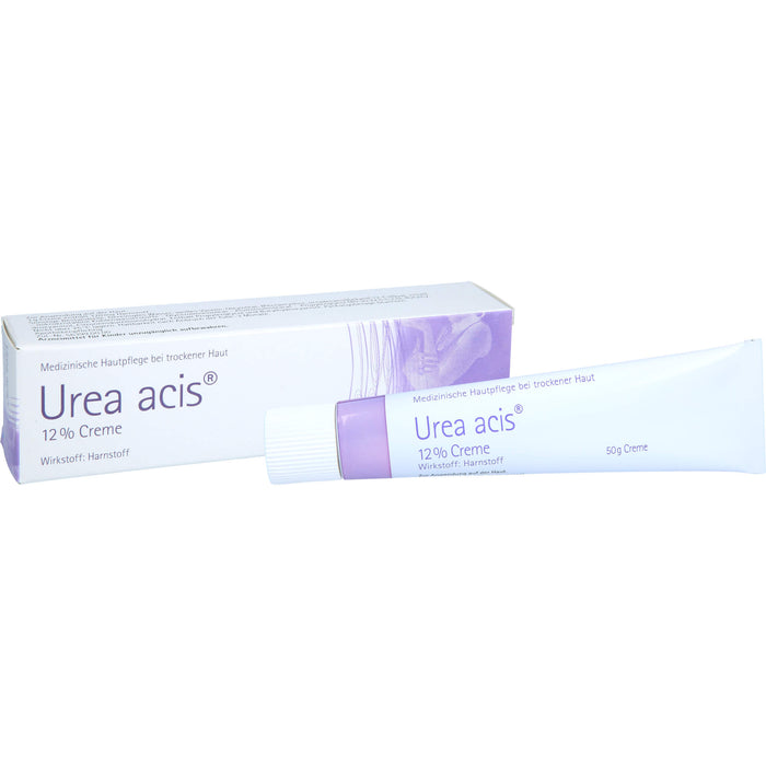 Urea acis 12 % Creme bei trockener Haut, 50 g Creme