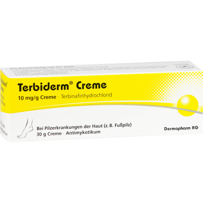 Terbiderm Creme bei Pilzinfektionen der Haut, 30 g Crème