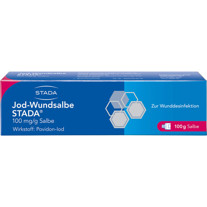 Jod-Wundsalbe STADA 100 mg/g Salbe, 100 g SAL