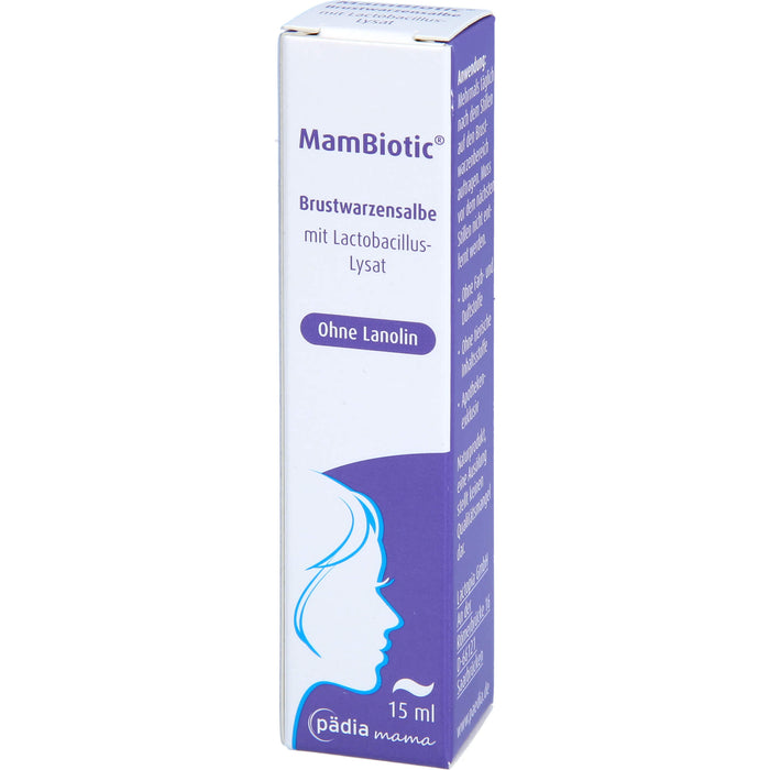 MamBiotic Brustwarzensalbe, 15 ml SAL